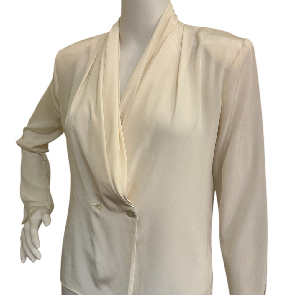 Vintage Pinstripes Petites Blouse